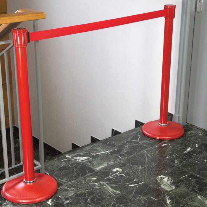 Poteau Transway® Color avec tête à sangle