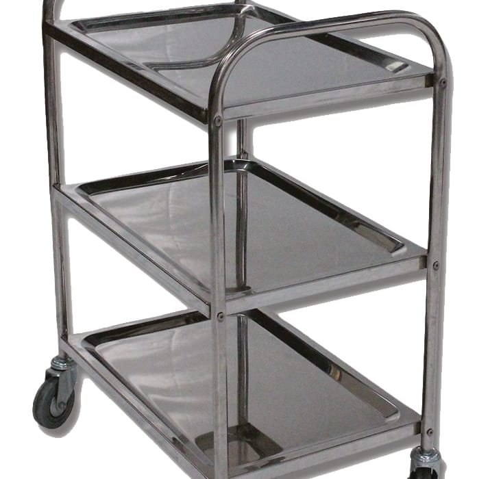 Desserte plateaux inox 304