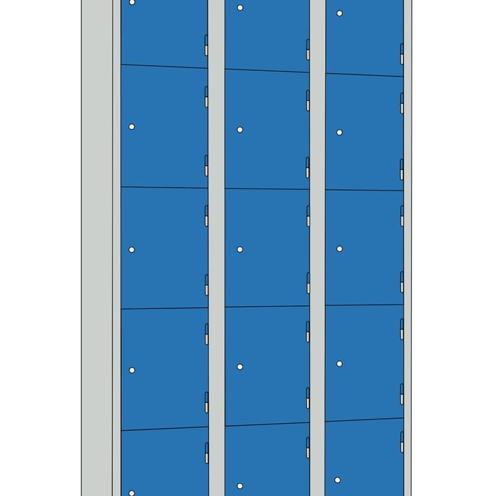 Casier monobloc multicases
