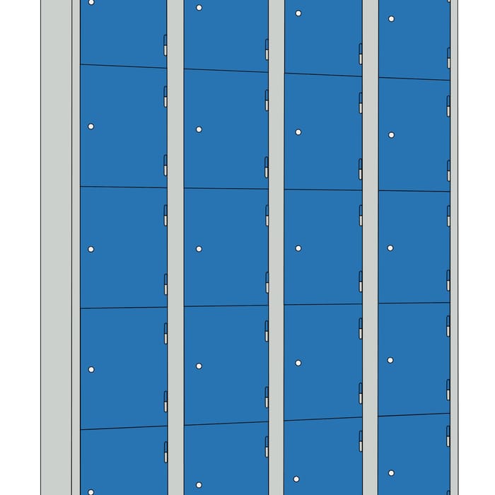 Casier monobloc multicases