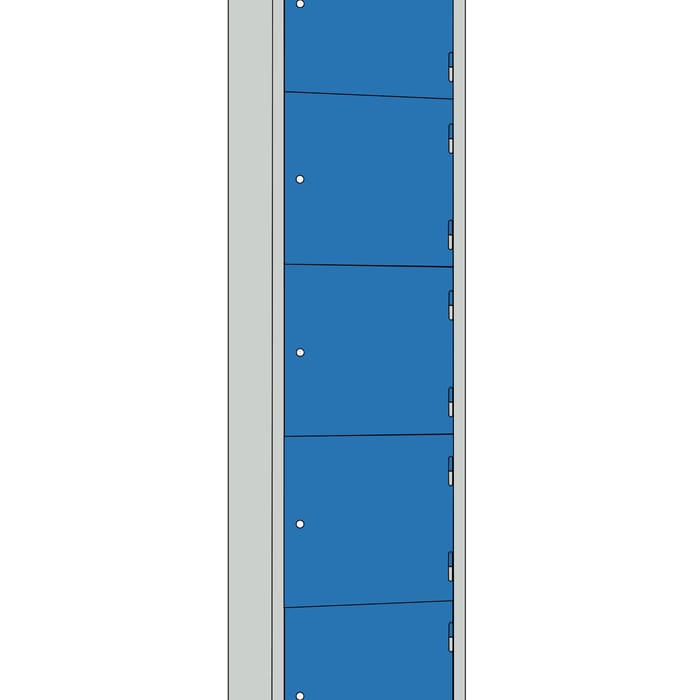 Casier monobloc multicases