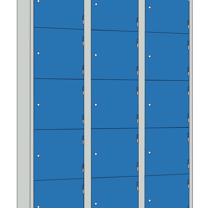 Casier monobloc multicases