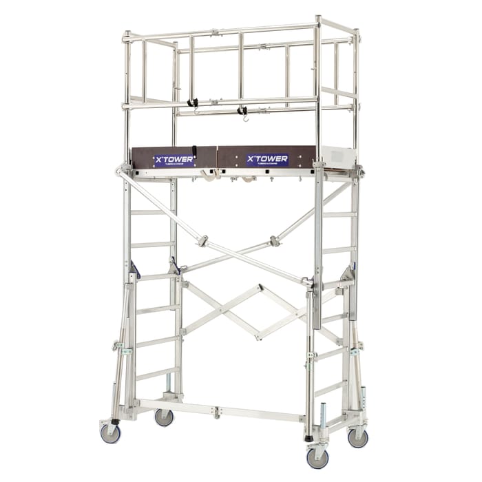Echafaudage télescopique en aluminium X'TOWER