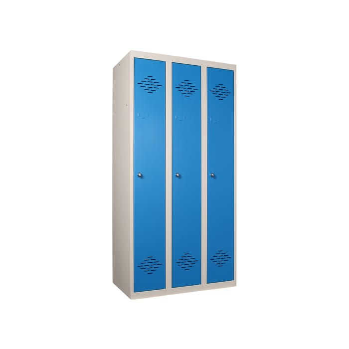 Vestiaire monobloc sur socle