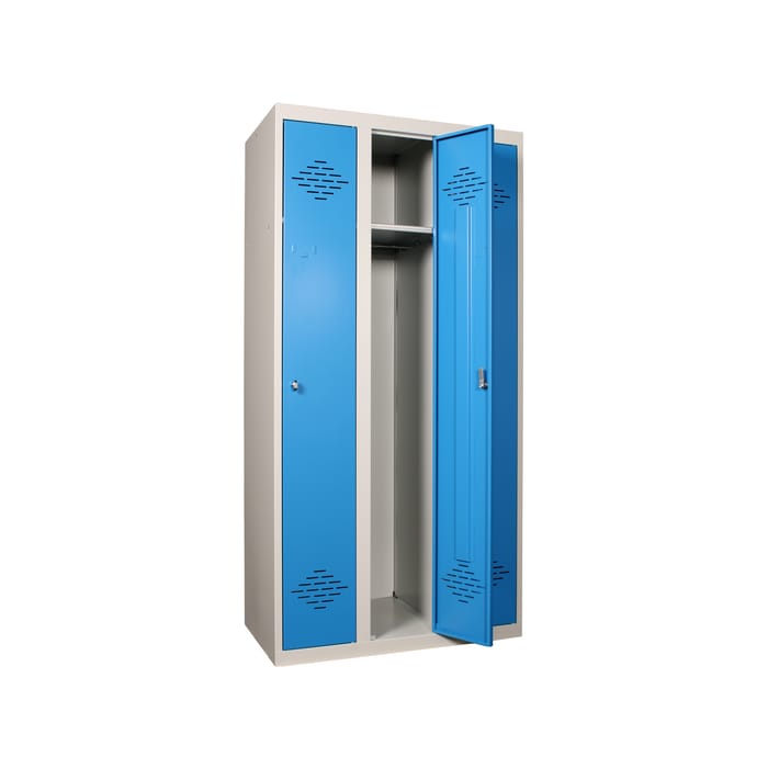 Vestiaire monobloc sur socle