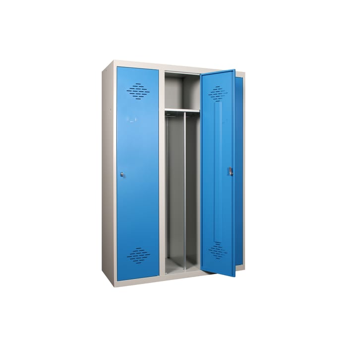 Vestiaire monobloc sur socle