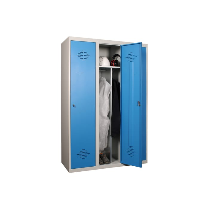 Vestiaire monobloc sur socle