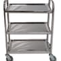 Desserte plateaux inox 304